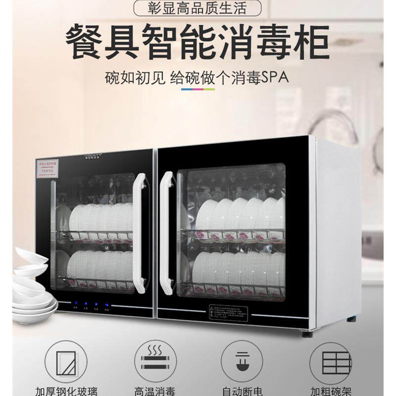消毒柜家用小型壁挂式消毒碗盘柜台式幼儿园双门立式毛巾消毒