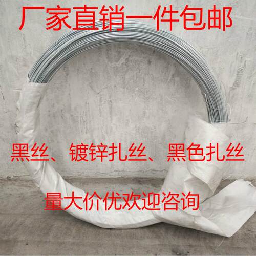 镀锌铁丝建筑工地绑丝8 10 12 14 16 18 20 22号扎丝铁线葡萄架用