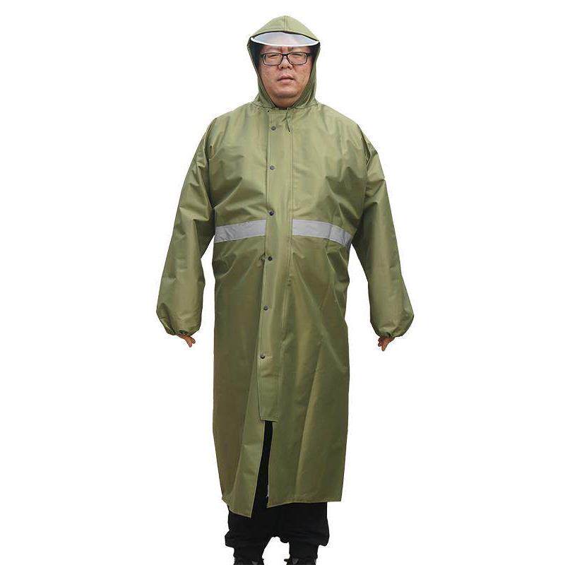加码加码厚雨衣150kg长帆布牛津布建筑工地防水全身防雨连衣裤