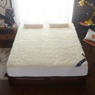 冬日床垫 超柔羊毛垫 床褥子 100羊毛床垫床笠款 多规格任选