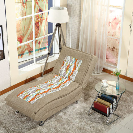 多功能现代贵妃单人躺椅沙发懒人沙发办公室折叠午休家用小户型