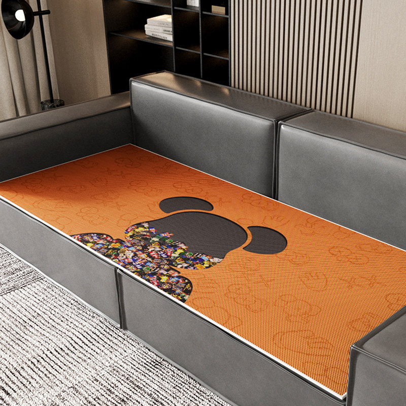 沙发凉席坐垫防滑夏季冰丝盖布猫爪沙发垫四季通用扶手靠背盖巾,居家布艺,沙发垫,淘宝优惠券,粉丝福利购,淘宝优惠卷