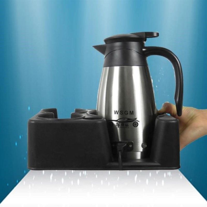 开水瓶电热工程车盒大号房车保温瓶水杯杯防倾倒烧水车载暖壶架置,汽车用品/电子/清洗/改装,车用水杯架/饮料架,淘宝优惠券,粉丝福利购,淘宝优惠卷