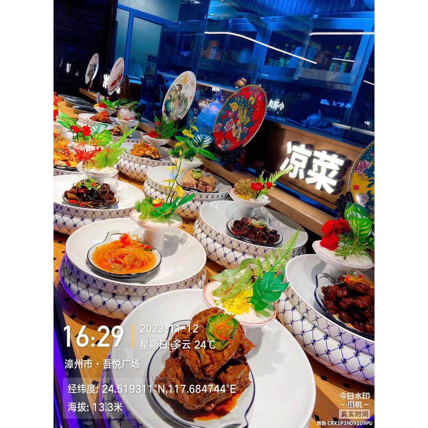 自助餐凉菜套装，凉菜陶瓷餐具