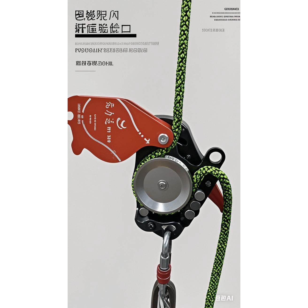 优力达电升下降器电动消防高空作业上升空调户外攀岩