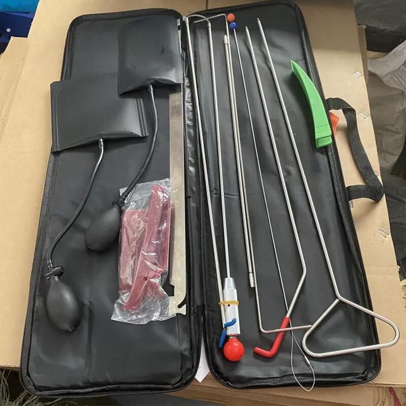 汽车车门专用工具应急门开气囊门窗安装定位拉钩绳气垫修理厂用锁