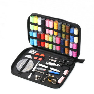 家用小型针线盒女学生缝纫缝衣针线工具套装多功能旅行便携针线包