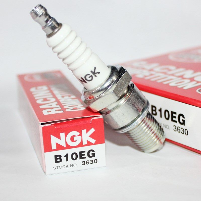 NGK RACING红盒火花塞B10EG适用X30 R0K R0TAX两冲程KX85动力伞