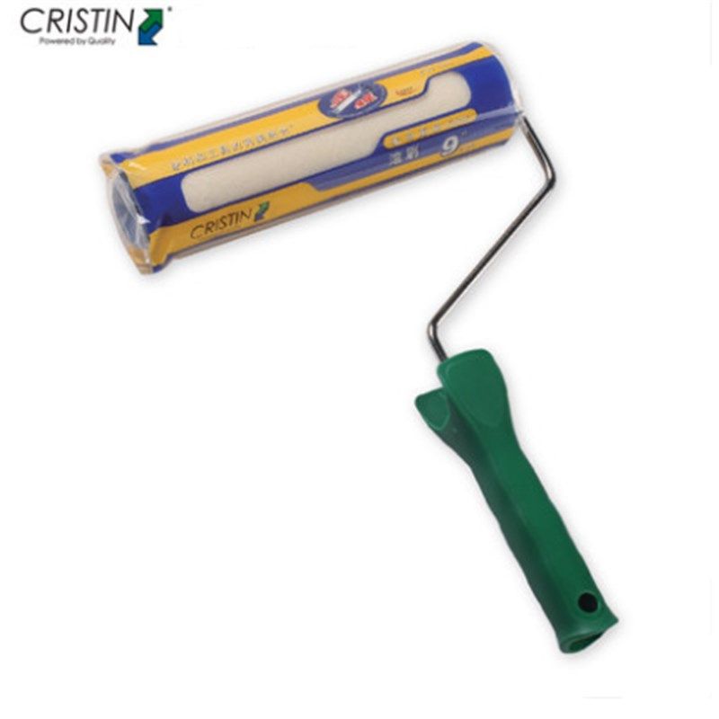 克里斯汀9英寸热溶耐溶剂短羊毛滚筒刷 乳胶漆涂料滚筒刷墙工具,五金/工具,滚筒刷,淘宝优惠券,粉丝福利购,淘宝优惠卷