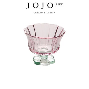 JOJOS L. PD.choice.中式花瓣小杯子甜品杯高级感玻璃杯  选择