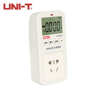 优利德UT-230A/C电量计量插座功率计10/16A电表检测功耗仪UT-230E