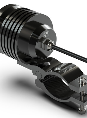 摩托车LED射灯川崎KTM190春风改装外置30W强光灯超亮12v防水强光