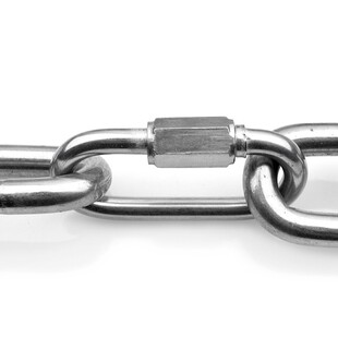 304不锈钢快速接环连接环跑道扣梅龙锁攀岩登山扣 M4/5/6/8/10/12