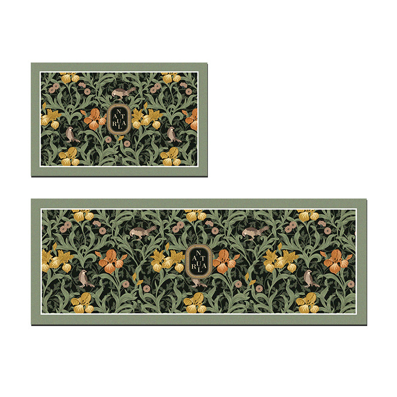 厨房地垫防滑隔油硅藻泥吸水耐脏脚垫可定制可裁剪家用满铺大地毯,居家布艺,厨房地垫,淘宝优惠券,粉丝福利购,淘宝优惠卷