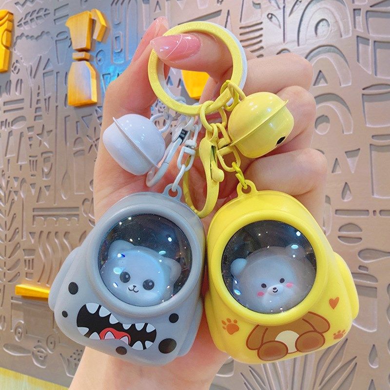 发光星空小猫背包创意小饰品钥匙链公仔挂件情侣钥匙扣女可爱挂饰,节庆用品/礼品,钥匙扣,淘宝优惠券,粉丝福利购,淘宝优惠卷