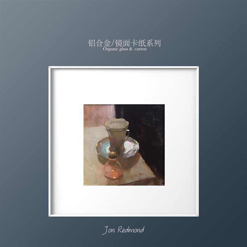 【NEW!重磅新品】铝合金框/留白卡纸/北欧小众油画精致摆件装饰画