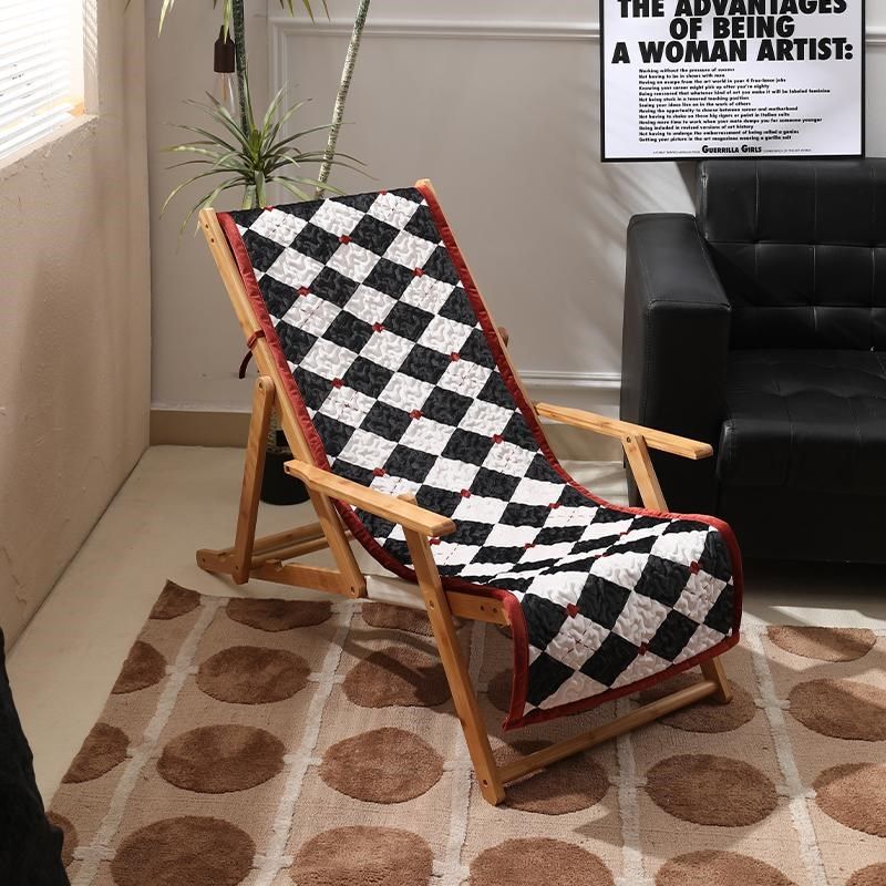 羽蔓家居 毛绒防滑加厚躺椅垫折叠椅垫懒人椅办公室午睡椅坐垫子,居家布艺,椅垫,淘宝优惠券,粉丝福利购,淘宝优惠卷