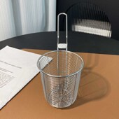 304不锈钢漏勺烫粉捞粉麻辣烫油炸过滤网捞面勺煮面漏网烫菜粉篓