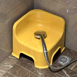 洗澡凳子浴室卫生间专用防滑小板凳可叠放家用加厚矮凳淋浴凳