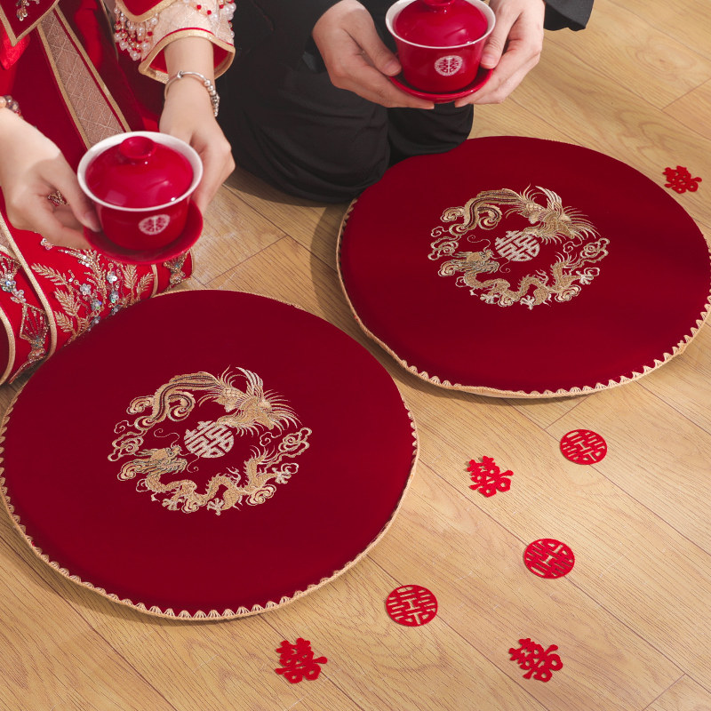 结婚红色跪垫一对家用加厚婚礼新娘改口敬茶跪拜垫婚庆坐福垫子,节庆用品/礼品,婚庆跪垫,淘宝优惠券,粉丝福利购,淘宝优惠卷
