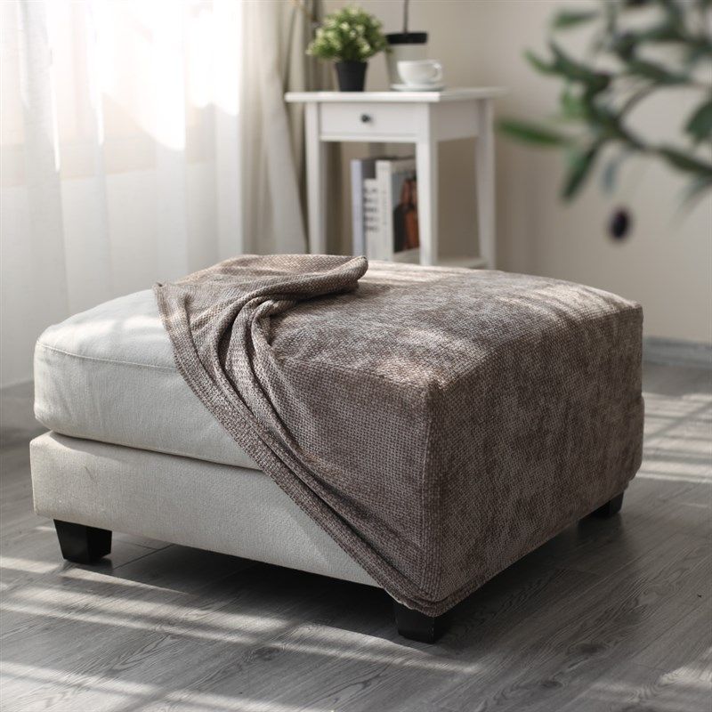 全包正方形沙发套罩雪尼尔脚踏套沙发踏脚凳保护罩套矮凳定做定制,居家布艺,沙发套,淘宝优惠券,粉丝福利购,淘宝优惠卷