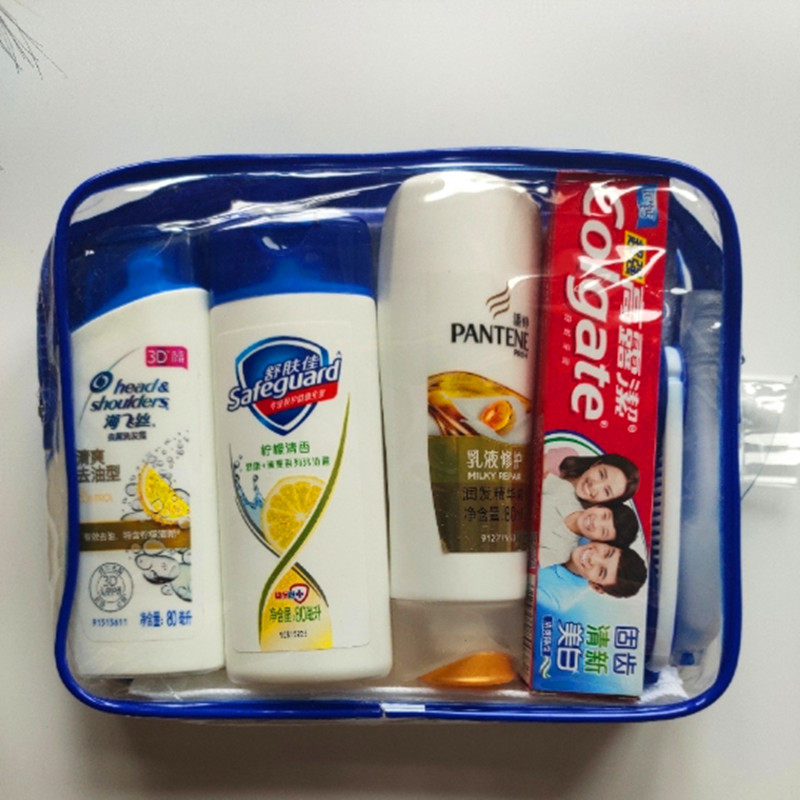 潘婷旅行洗漱套装含洗发水沐浴露牙膏旅游出差便捷洗护用品洗漱包