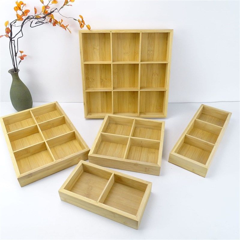 火锅竹木九宫格托盘餐盘蔬菜丸子分格拼盘火锅店餐具干果托盘制定,收纳整理,桌面收纳盒,淘宝优惠券,粉丝福利购,淘宝优惠卷