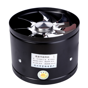 管道风机排气扇厨房换气扇7寸送风机排风扇加压抽风机180mm