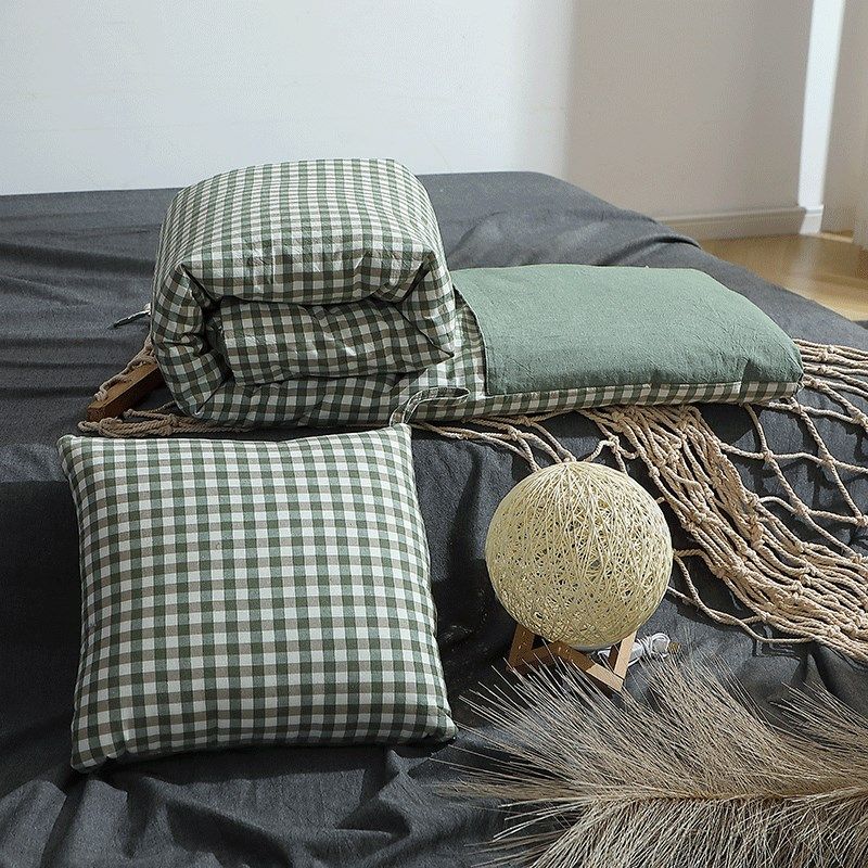 四季全棉抱枕被子两用加厚春秋办公室午睡毯纯棉抱枕毯子二合一,居家布艺,抱枕被,淘宝优惠券,粉丝福利购,淘宝优惠卷