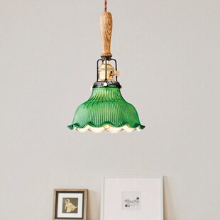 中古wuone单头灯复古工业风玻璃吊灯咖啡厅卖场吧台装饰民宿灯具