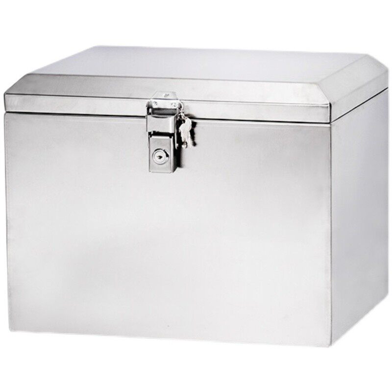 包邮摩托车后备箱大号加厚不锈钢储物工具箱收纳箱电动踏板车尾箱