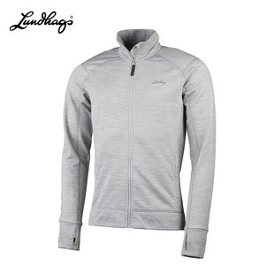 Lundhags隆哈Ullto Merino美利奴羊毛外套户外休闲男士保暖上衣