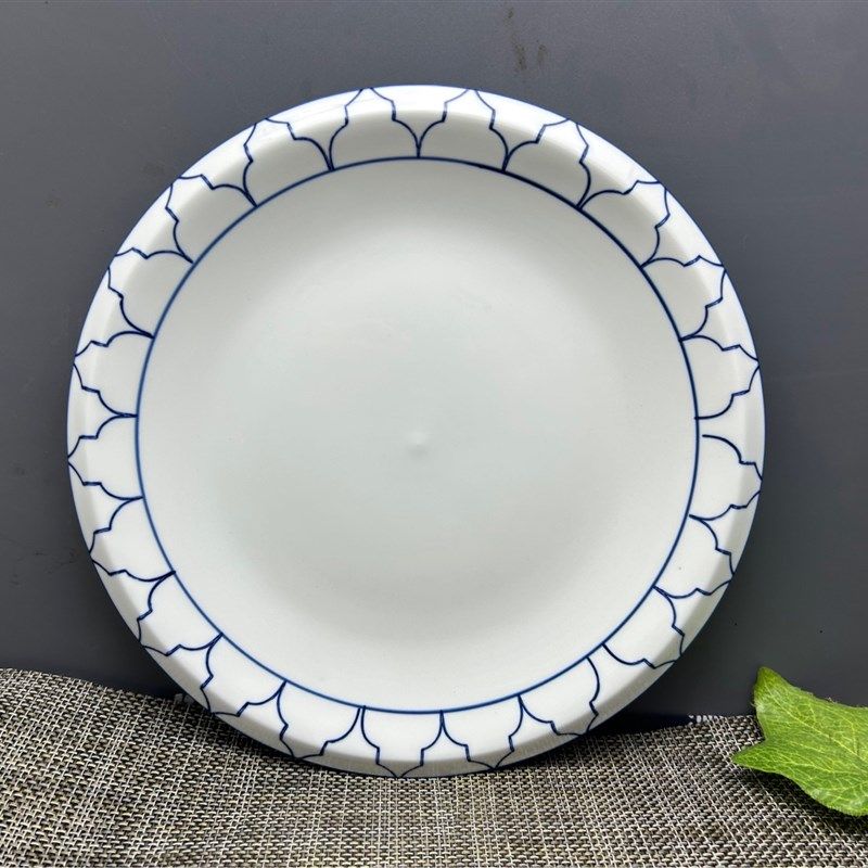 牛排陶瓷圆形西餐盘子菜盘家用碟子酒店浅盘菜碟商用炒菜盘大圆盘,厨房/烹饪用具,配菜/备菜盘,淘宝优惠券,粉丝福利购,淘宝优惠卷