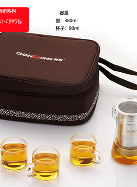 玻璃泡茶壶茶杯茶具家用办公花茶壶耐高温加厚煮茶壶器创虹泡茶器