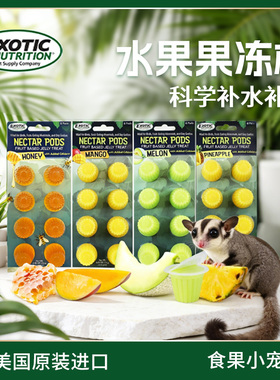 Exotic伊哥硕蜜袋鼯花蜜果冻零食松鼠狨猴仓鼠爬宠补水补钙强骨骼
