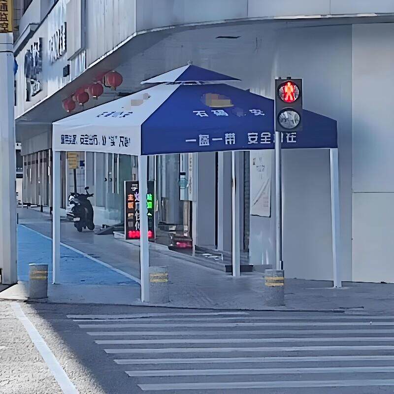 户外遮阳棚庭院凉亭四脚伞帐篷大型汽车停车雨棚室外广告帐篷亭子