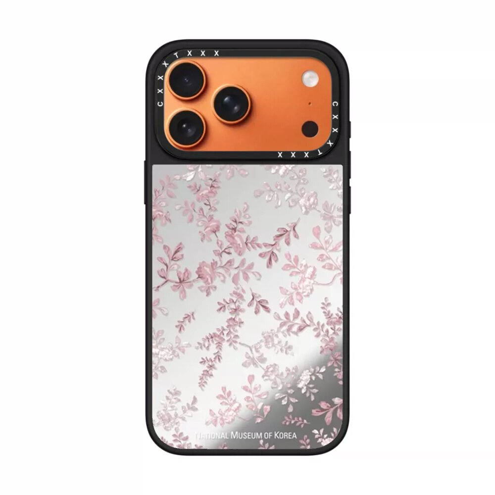 粉枝繁花博物馆适用于苹果iPhone18/Pro/max/简约17/16/15/pro/个性清冷高级感艺术手机壳苹果潮壳女防摔硬壳