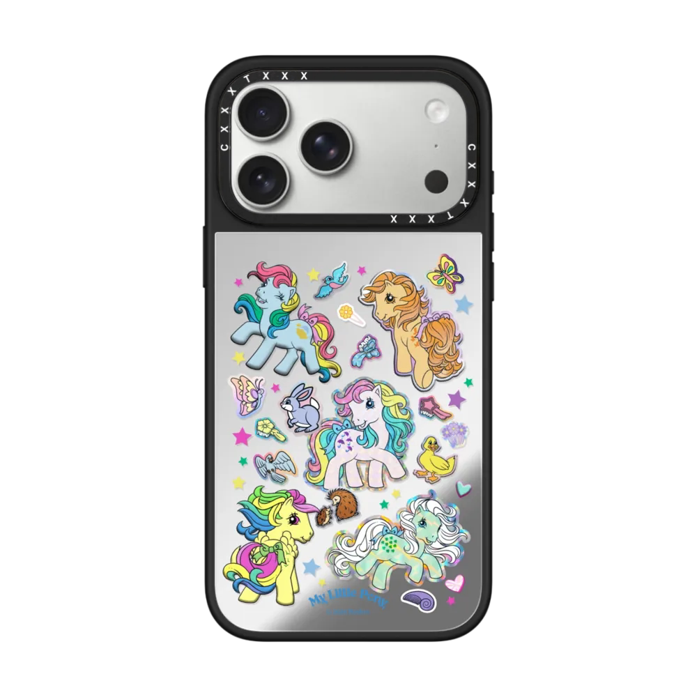 MyLittlePony彩虹小马宝莉手机壳18promax适用苹果iphone17pro防摔16plus明星同款15pro新年保护套