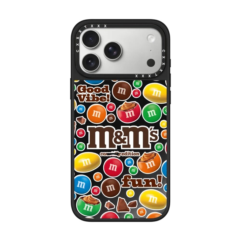 缤纷M&M豆糖果派对趣味适用iPhone18promax创意17pro手机壳个性治愈16p明星同款15/14/13/12pm磁吸防摔硬壳女