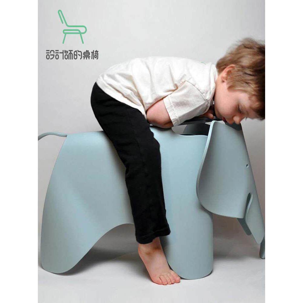 ins北欧风创意装饰大象椅子换鞋凳 Elephant可爱幼儿园儿童小象椅
