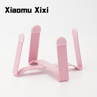 宠物碗支架pecolo铁艺增高护颈平口通用碗架猫咪碗狗碗防滑防打翻