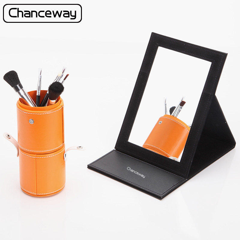 化妆镜大号大台式公主镜桌面创意韩国宿舍折叠卧室房间镜子