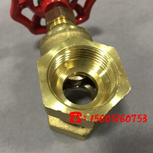 铜闸阀自来水水管开关家用闸门截止阀4分6分1寸DN15202532405065