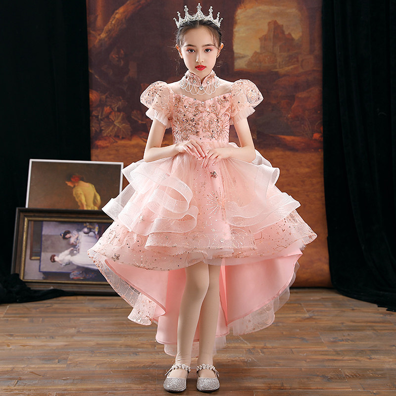儿童礼服公主裙高端女童生日婚纱花童小女孩主持人钢琴演出服演奏,童装/婴儿装/亲子装,儿童礼服,淘宝优惠券,粉丝福利购,淘宝优惠卷