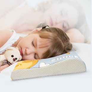 儿童枕头四季通用宝宝2婴儿0-1-3-6岁4个月以上婴幼儿纯棉小孩夏