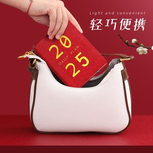 2025日程本B6便携式加厚手账记事本笔记本365一日一页打卡手账计