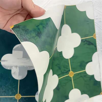 防水防滑复古风地贴 适用于厨房浴室的30X30cm地贴 瓷砖贴防水耐