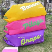 充气沙发户外双人春游露营冲气懒人空气单人便携式 气垫坐垫音乐节