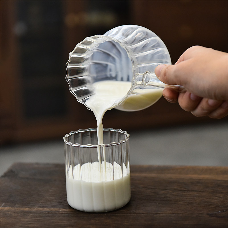 条纹煮茶壶耐高温防爆 侧把煮奶壶 明火玻璃壶 奶盅 奶罐  咖啡杯,餐饮具,玻璃杯,淘宝优惠券,粉丝福利购,淘宝优惠卷