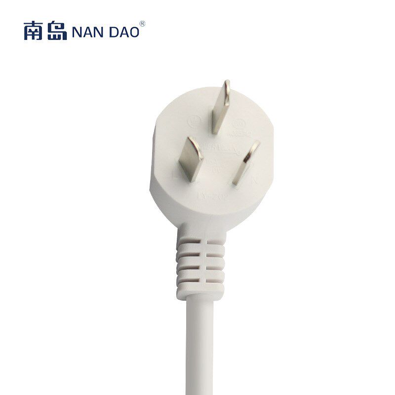 南岛家用空调电热水器漏电保护器插头接线式10A/16A带电源线20cm